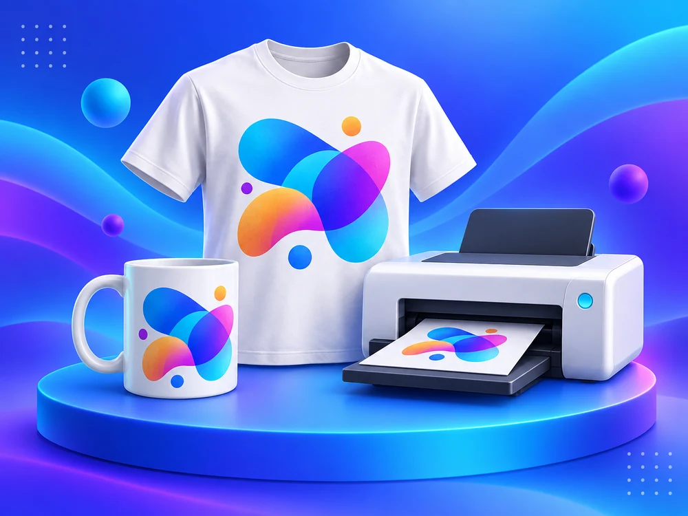 كورس احتراف الطباعة عند الطلب للملابس والهدايا Print on Demand